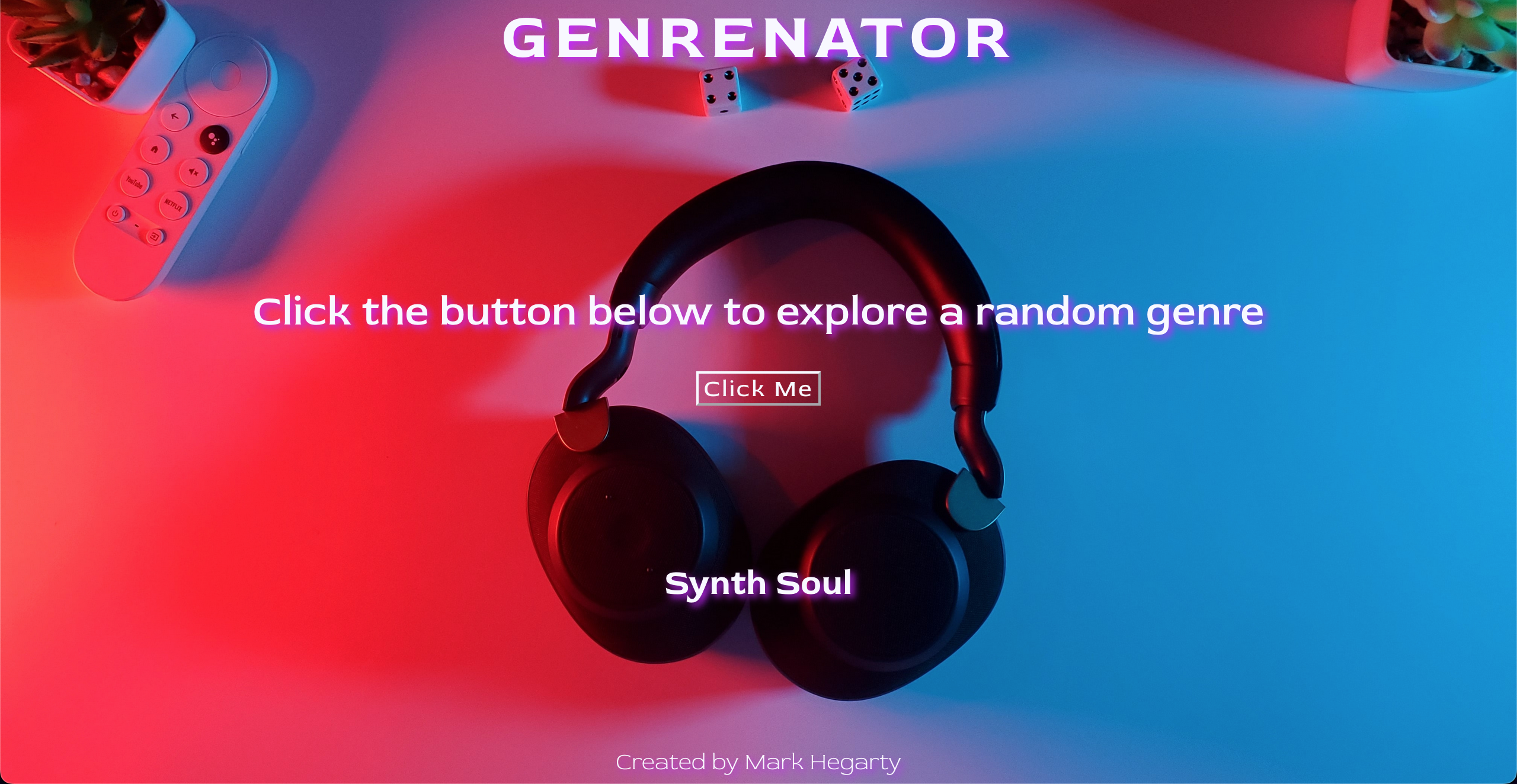 Genrenator genre creation API